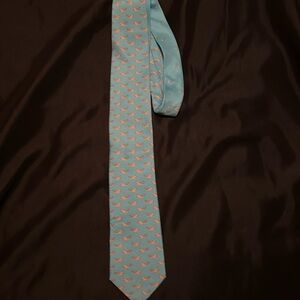 Tommy Hilfiger 100 percent silk tie with whales